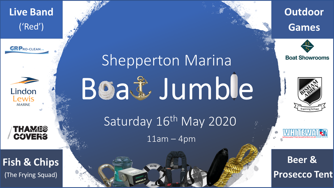 Shepperton Marina Boat Jumble