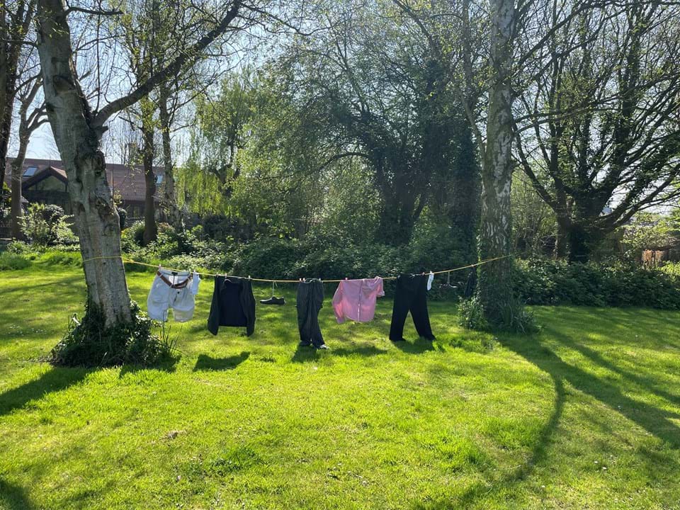 Izzy's washing line