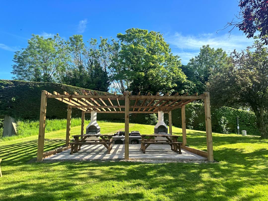 Welcome to the New and Improved BBQ Area in Basin B!