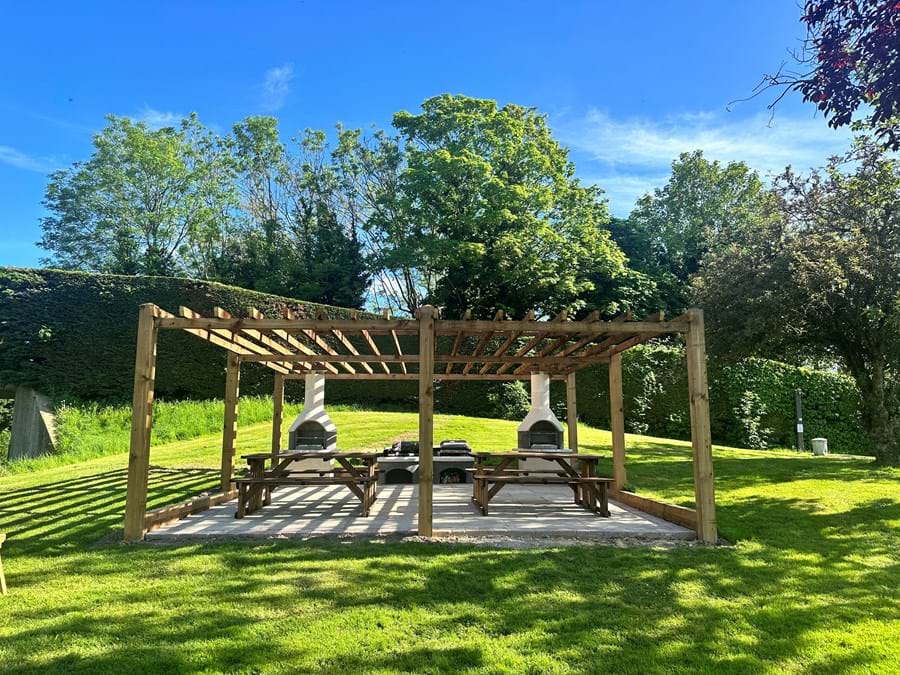 Welcome to the New and Improved BBQ Area in Basin B!